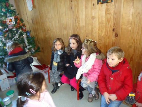 Le père Noël est passé à l’école